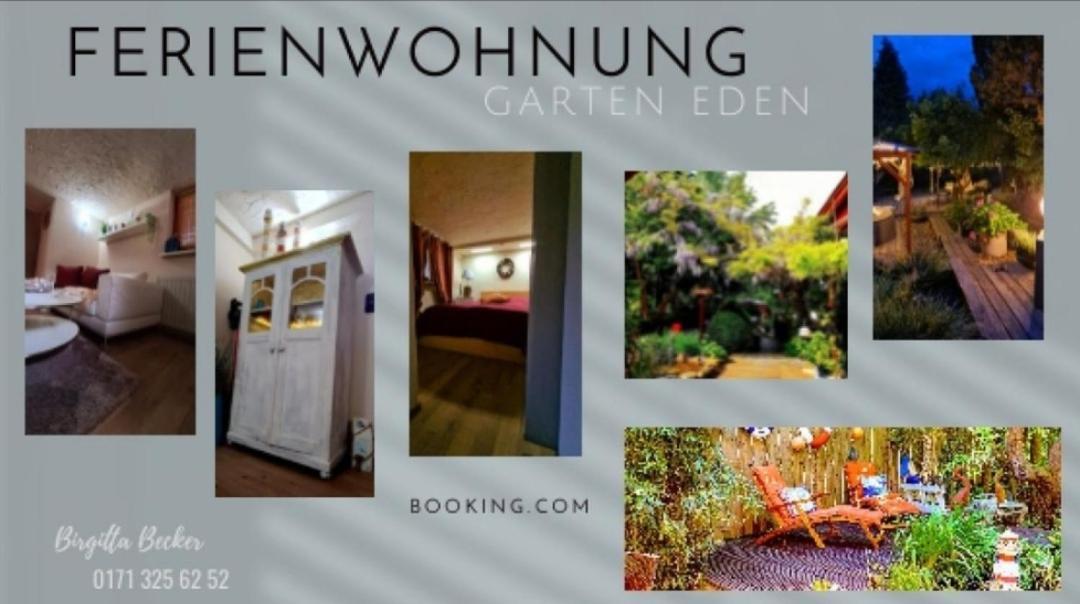 Ferienwohnung im Garten Eden Grünberg Exterior foto